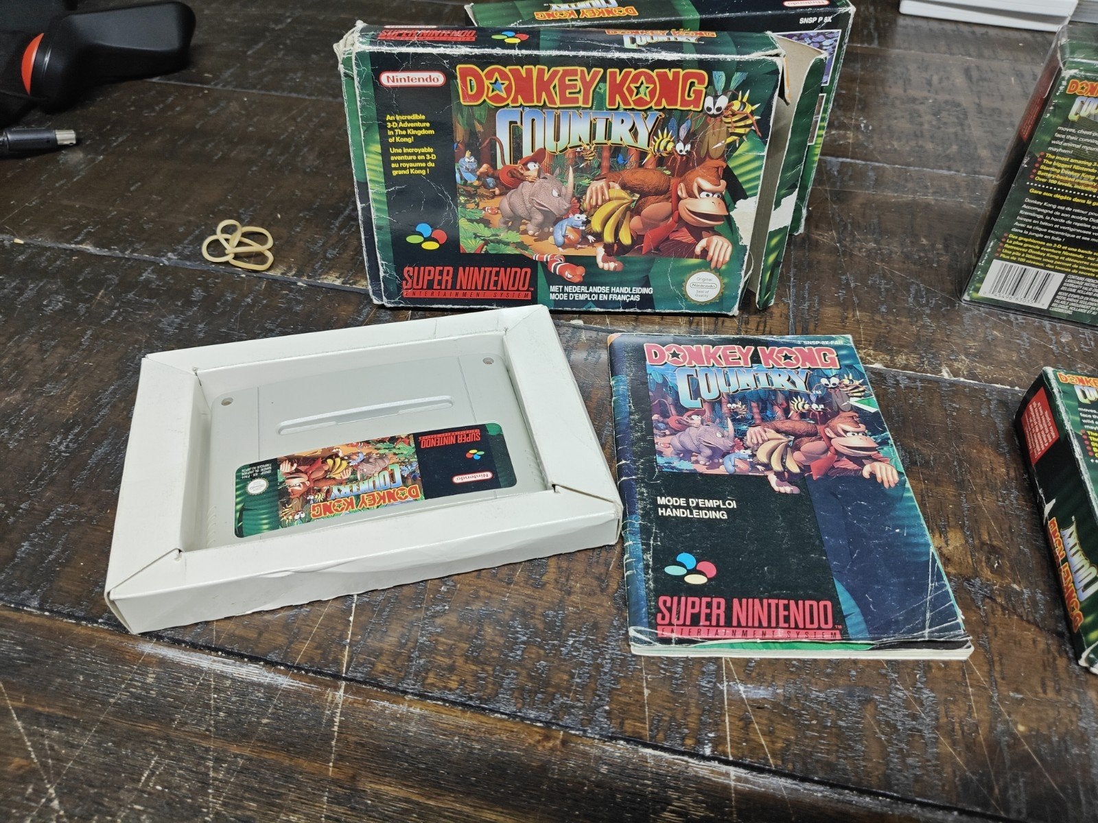 Donkey Kong Country Super Nintendo SNES CIB, Nintendo, Gebruikt, 1 speler, Platform