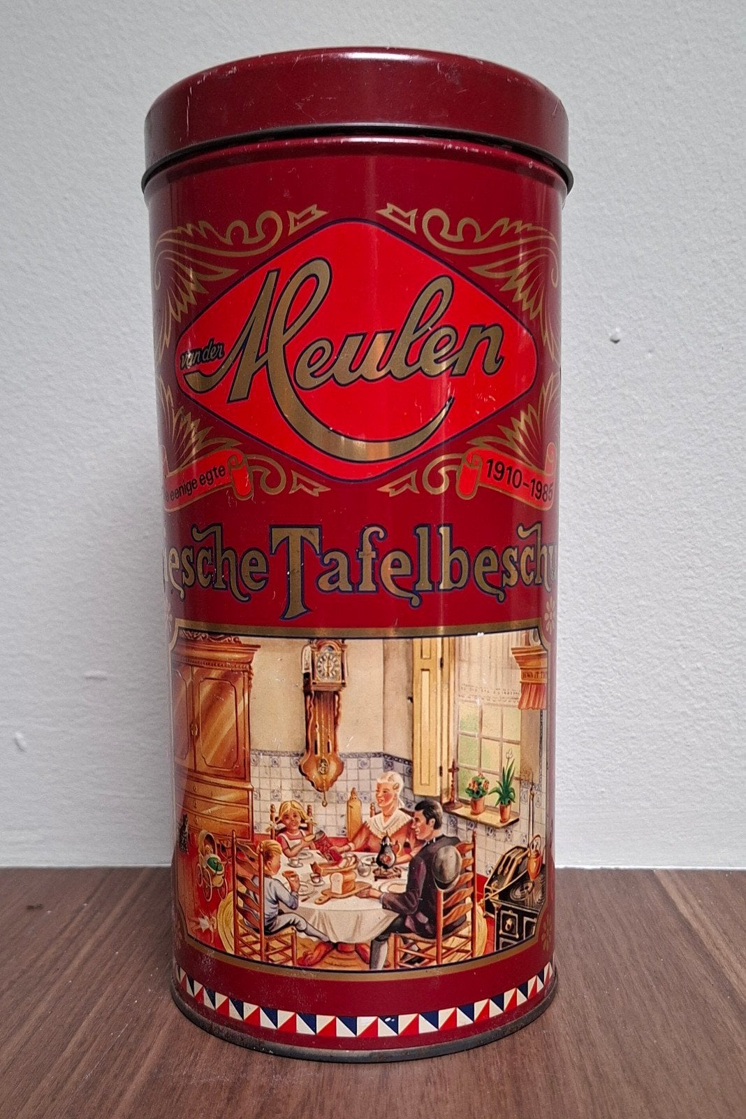 Vintage Van der Meulen beschuitbus 1910-1985, Ophalen of Verzenden, Gebruikt, Beschuit, Overige merken