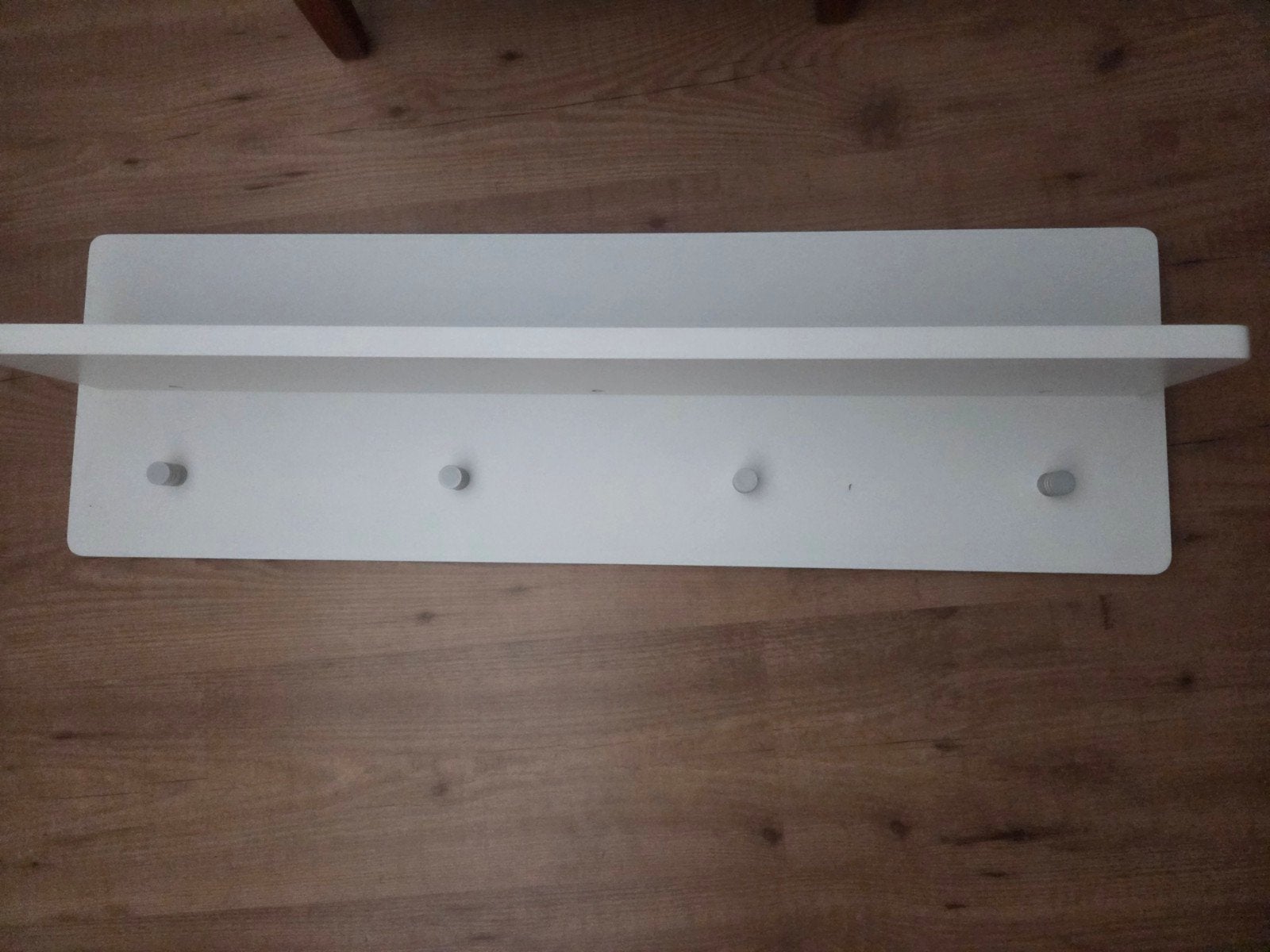 Witte wandkapstok voor commode, Ophalen, Gebruikt, 50 tot 70 cm, 100 cm of meer