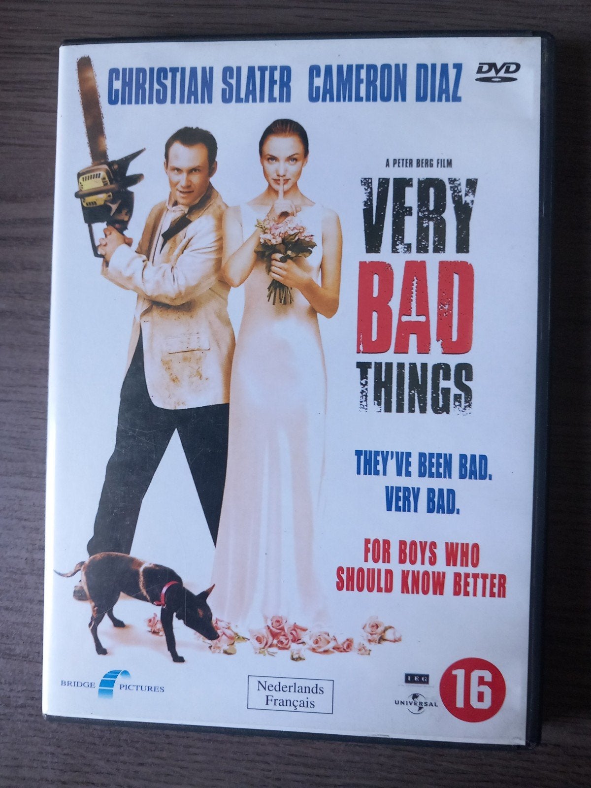 Very Bad Things DVD - Christian Slater, Cameron Diaz, Vanaf 16 jaar, Overige genres, Ophalen of Verzenden, Nederlands