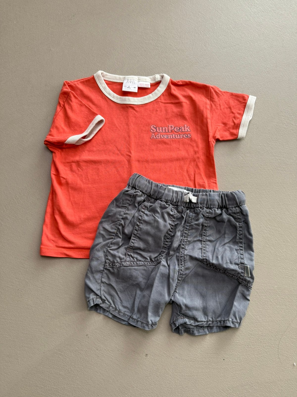 Zara zomer set maat 92/98, Ophalen of Verzenden, Zo goed als nieuw, Jongen, Setje
