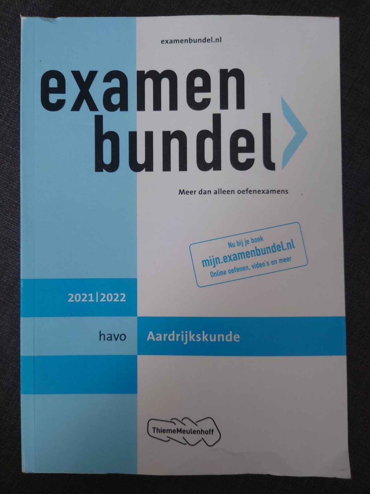 Examenbundel Aardrijkskunde HAVO 2021/2022, Boeken, Ophalen of Verzenden, Gelezen, HAVO, Aardrijkskunde