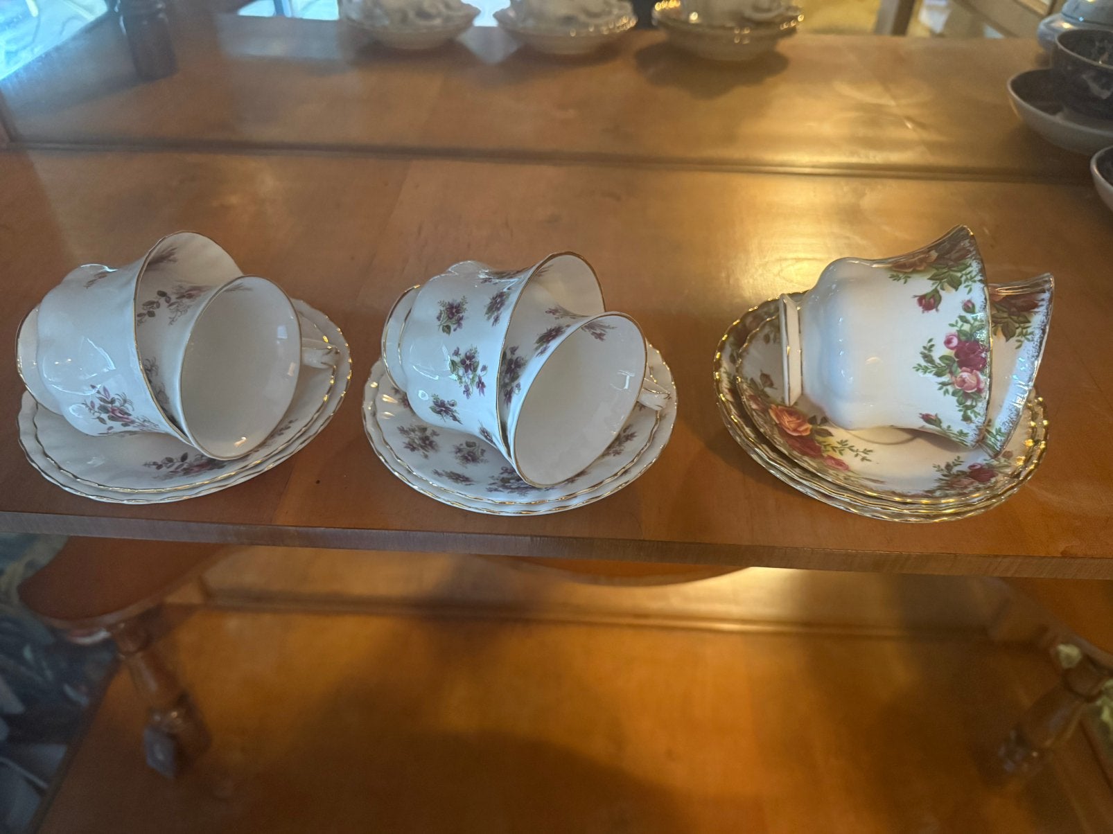 6 royal albert kop en schotels, Ophalen