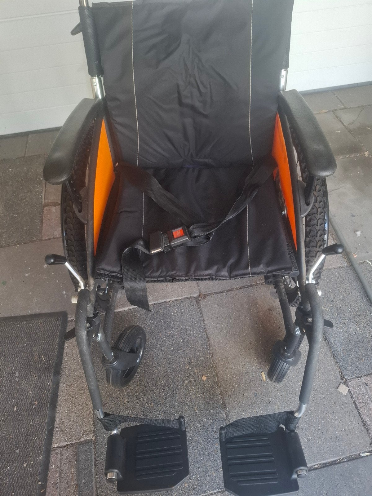 Excel G-Lite Pro handmatig en  duw rolstoel, Diversen, Rolstoelen, Ophalen, Inklapbaar, Zo goed als nieuw, Handbewogen rolstoel