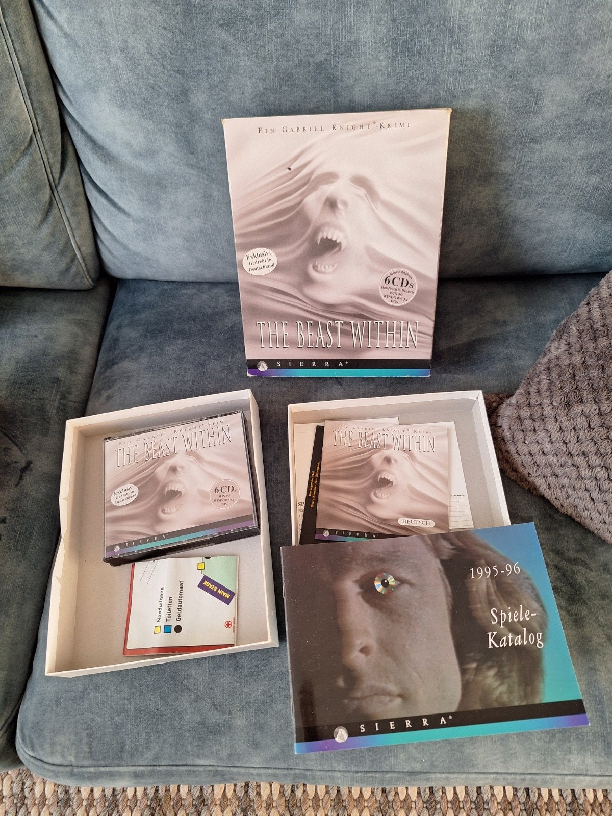 Gabriel Knight: The Beast Within - Klassiek PC-spel, Spelcomputers en Games, Avontuur en Actie, Gebruikt, 1 speler, Ophalen of Verzenden