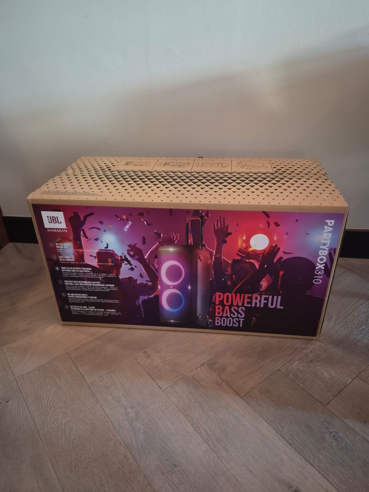 Foto 3 van JBL PARTYBOX  310  -NIEUW  IN  DOOS-