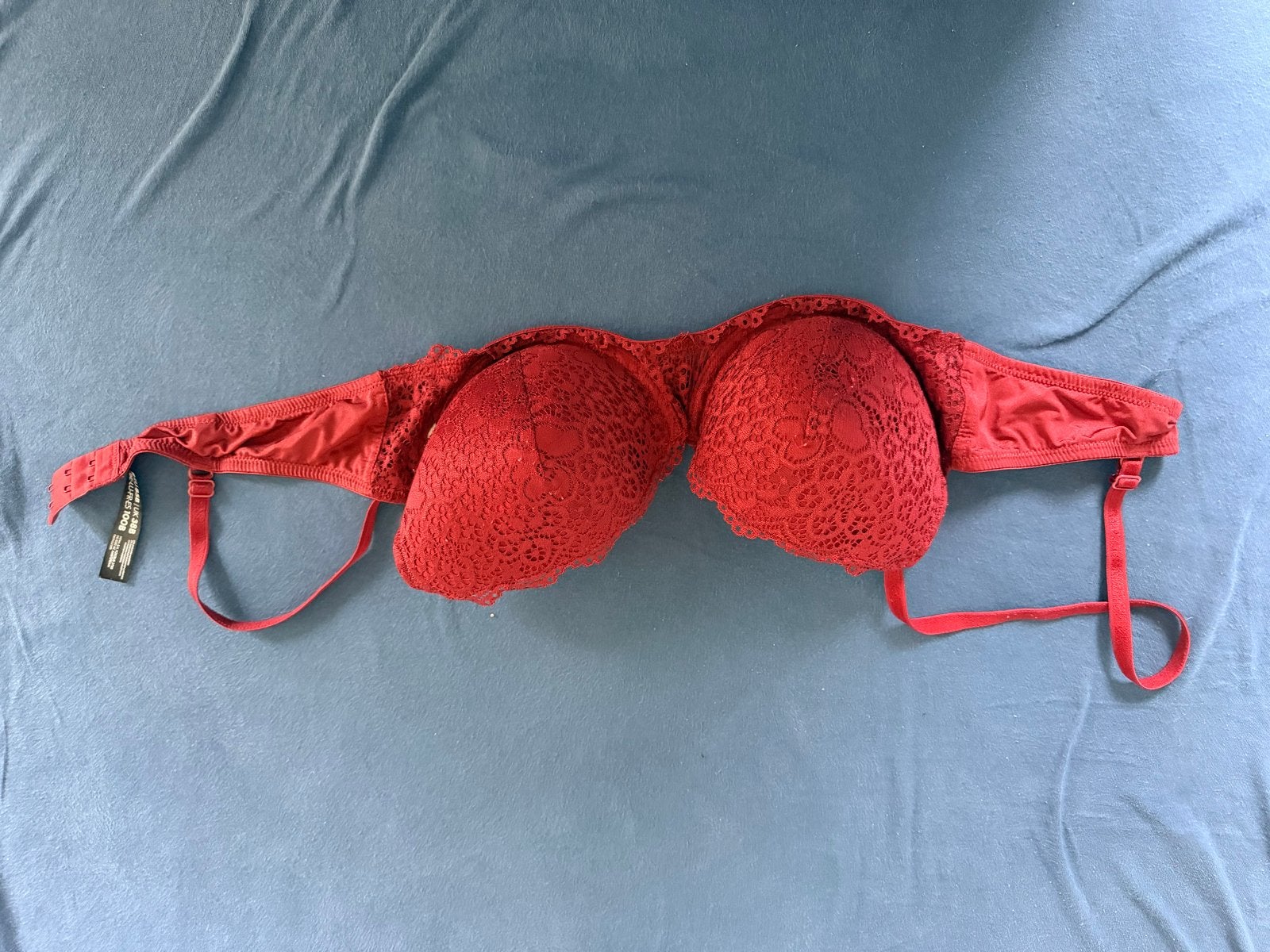 Hema Rode Kanten BH maat 85B, Verzenden, Rood, BH