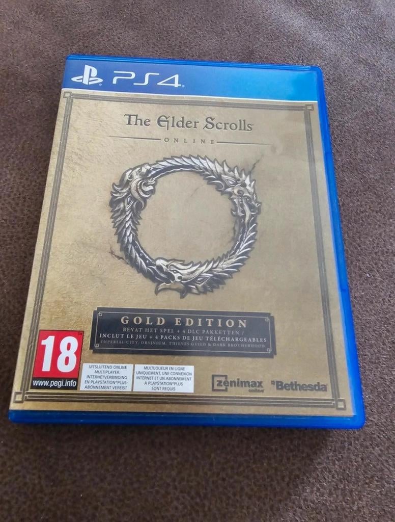 The Elder Scrolls Online: Gold Edition PS4, Online, Vanaf 18 jaar, Ophalen of Verzenden, Zo goed als nieuw