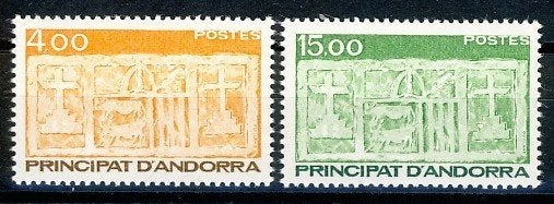 Andorra Frans 367/68 1986 postfris, Ophalen of Verzenden, Overige landen, Postfris