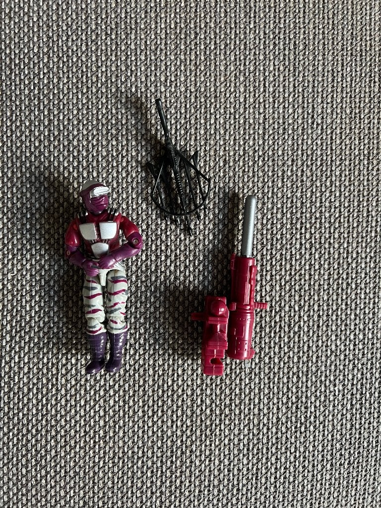 Vintage G.I. Joe Cobra Night Creeper 1990 - 100% Complete, Ophalen of Verzenden, Zo goed als nieuw