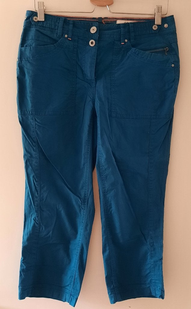 Cecil blauwe broek, maat 27, 22 inch., Blauw, Ophalen of Verzenden, Zo goed als nieuw, Maat 36 (S)