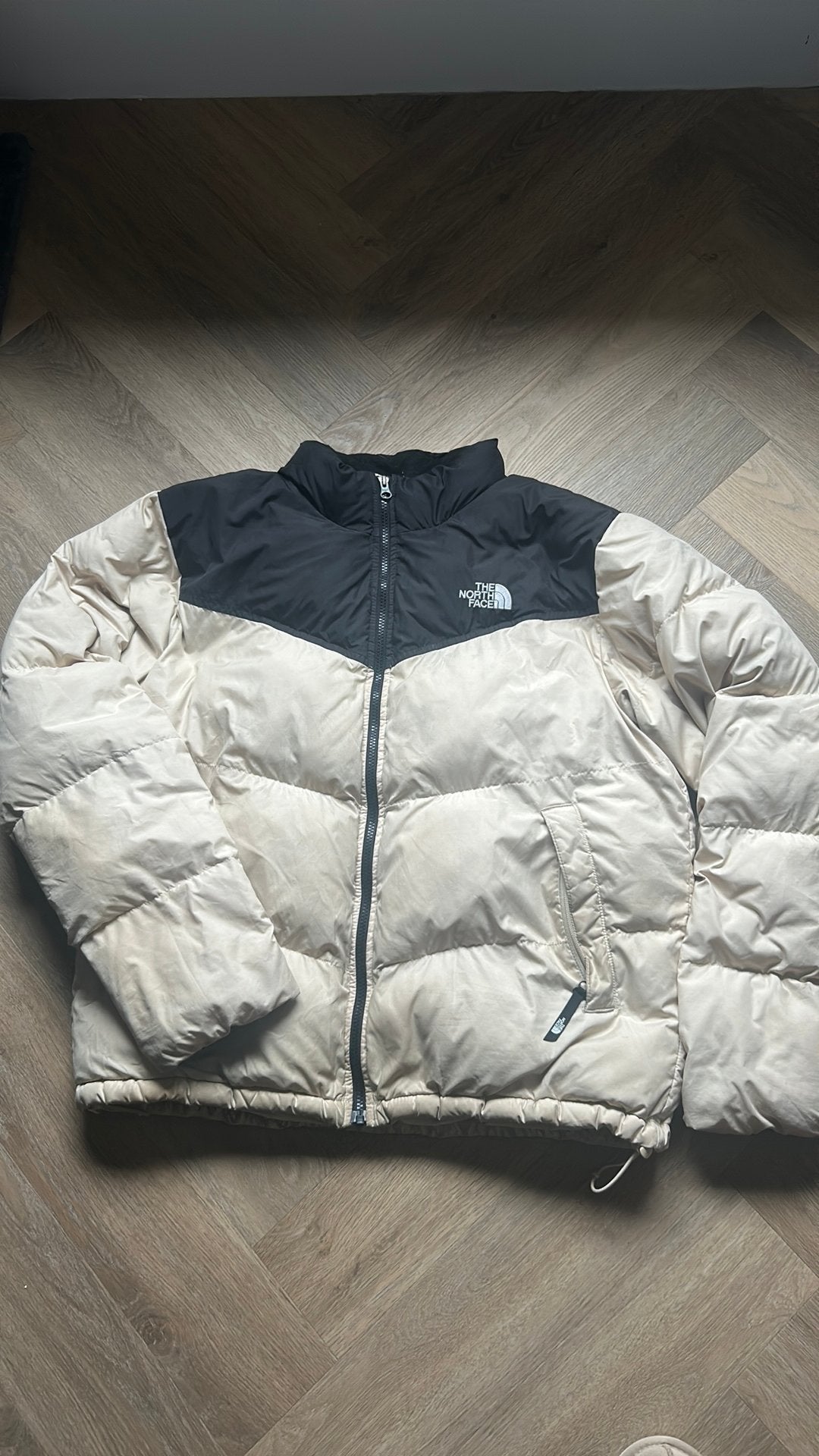 The North Face winterjas maat L, Ophalen of Verzenden, Gedragen, Maat 52/54 (L), Meerkleurig