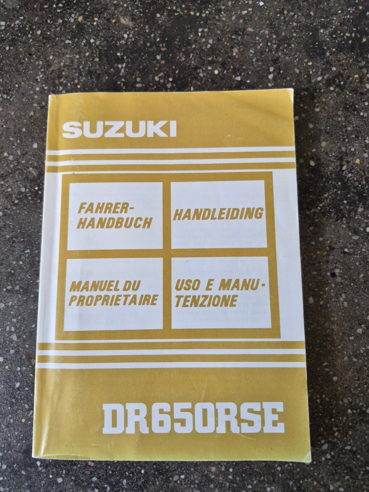 suzuki dr650se handleiding, Ophalen of Verzenden, Suzuki