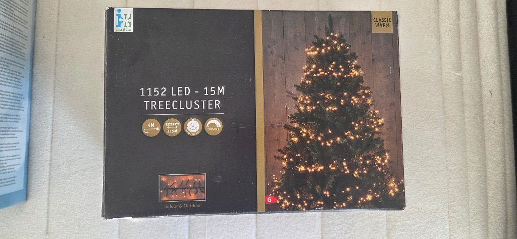 Kerstverlichting 15m, Ophalen, Zo goed als nieuw