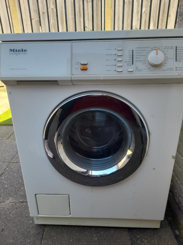 Miele wasmachine, Ophalen, Gebruikt, Handwasprogramma, Voorlader