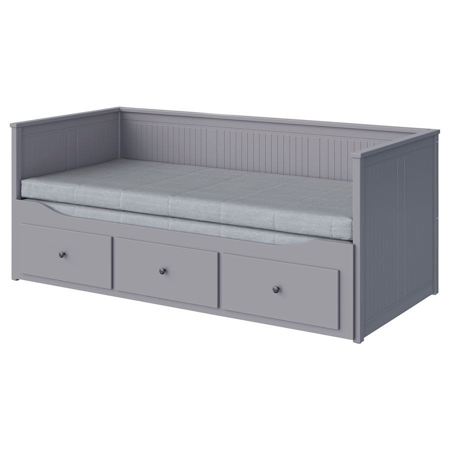 IKEA Hemnes Bedbank - deel bevestigingsmateriaal ontbreekt, Ophalen, Gebruikt, Eenpersoons, 80 cm
