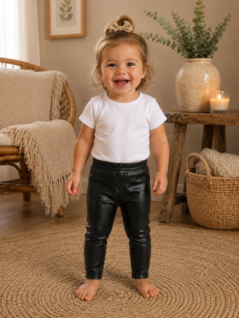 Legging chicaprie zwart nepleer maat 86 NIEUW, SO, Broekje, Meisje, Nieuw