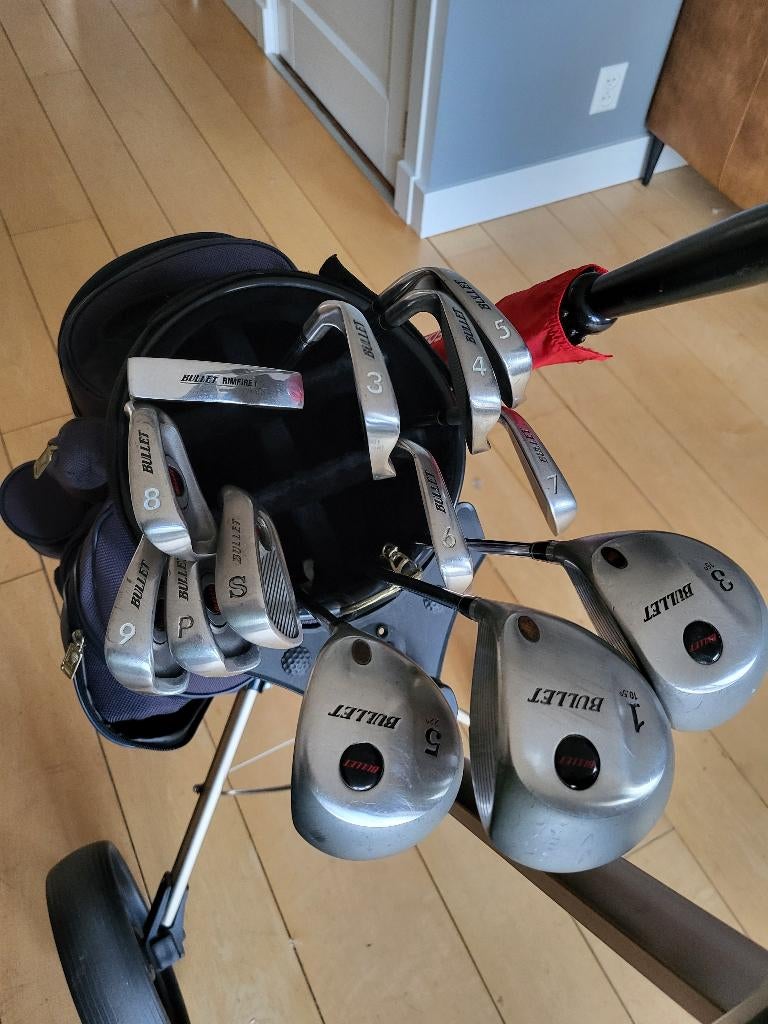 Complete Bullet golf uitrusting voor Heren, Sport en Fitness, Golf, Gebruikt, Set, Overige merken, Ophalen