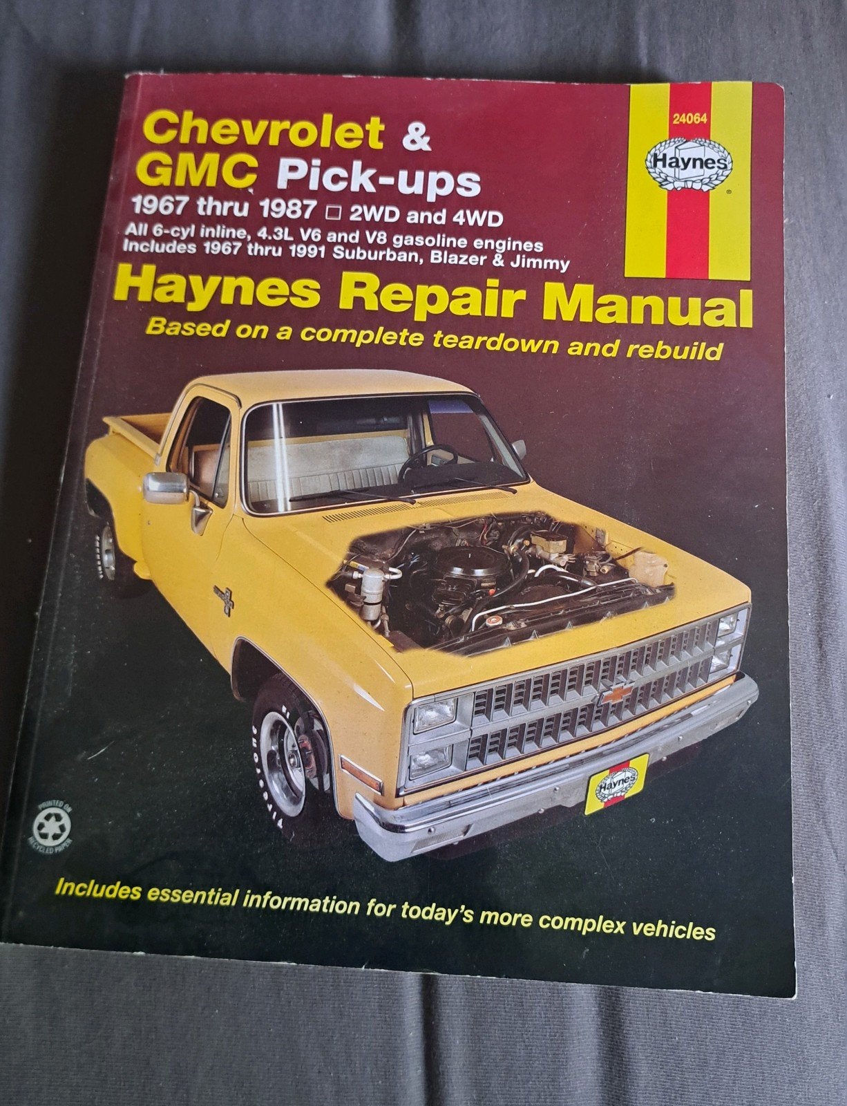 Werkplaatsboek Chevrolet en GMC pick-ups, Boeken, Auto's | Boeken, Ophalen of Verzenden, Zo goed als nieuw, Chevrolet, Haynes