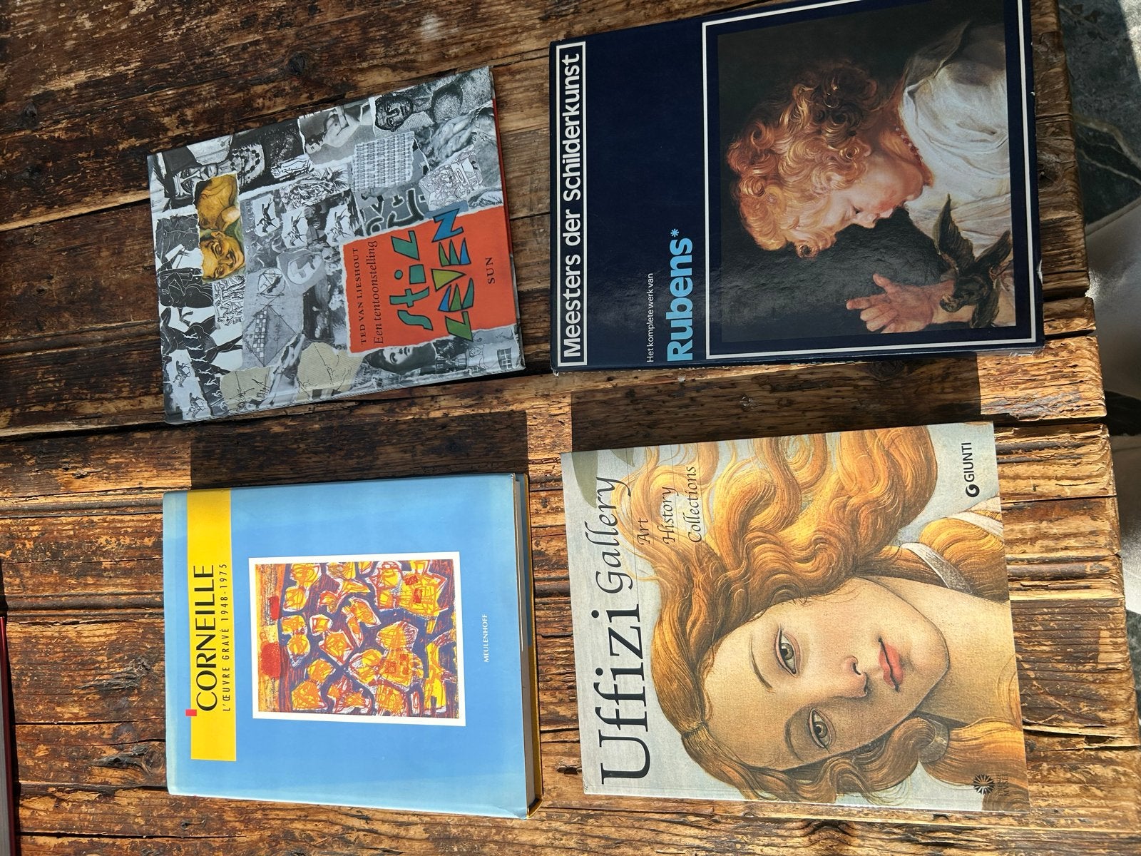 4 prachtige kunstboeken met lichte gebruikssporen, Ophalen of Verzenden