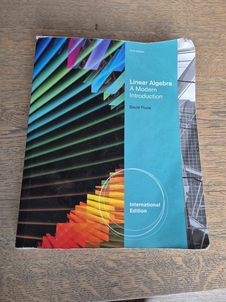 Linear Algebra A Modern Introduction 3rd edition, Boeken, Ophalen of Verzenden, Beta, Gelezen, WO