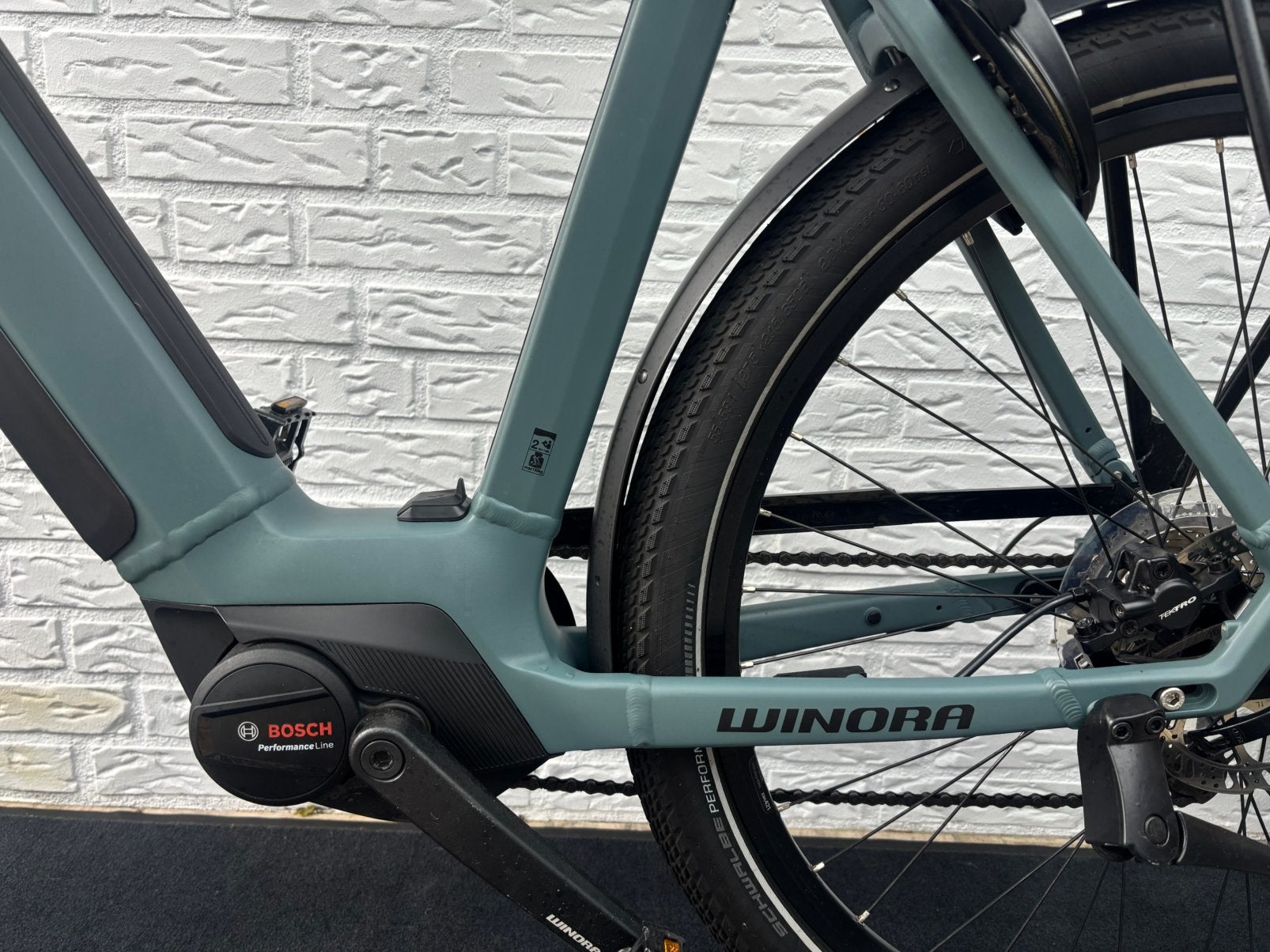 Winora Sinus 9 625Wh Bosch Performance Line, Fietsen en Brommers, Elektrische fietsen, Zo goed als nieuw, 59 cm of meer, 50 km per accu of meer