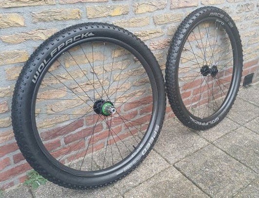 MTB Wielset Mountainbike wielen carbon custom made, Wiel, Ophalen of Verzenden, Zo goed als nieuw, Duke