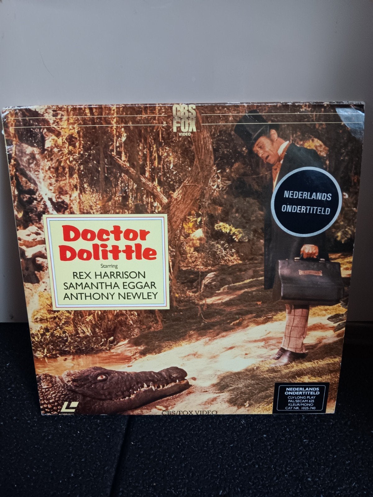 laserdisc doctor dolittle mooie staat, Alle leeftijden, Ophalen of Verzenden, Zo goed als nieuw