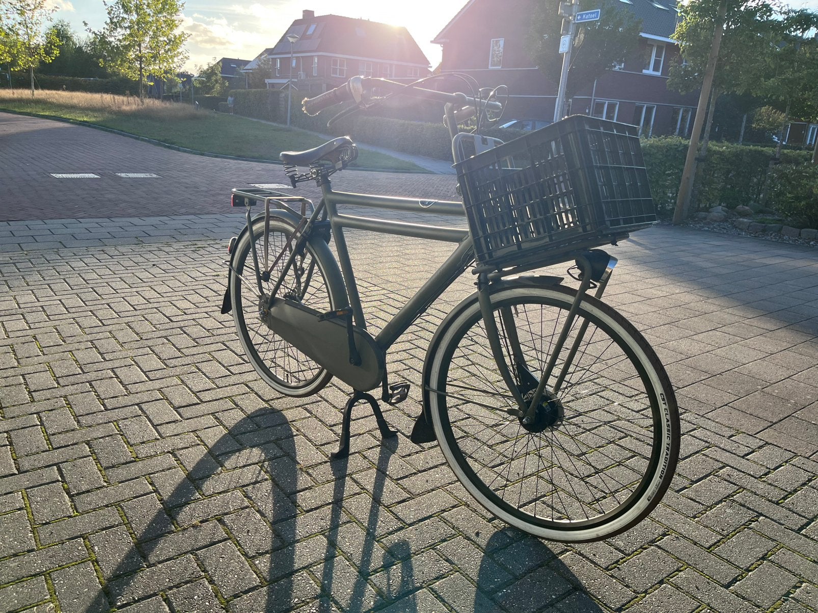 Zeer nette cortina transportfiets U4, Ophalen, Versnellingen, 56 cm of meer, Zo goed als nieuw
