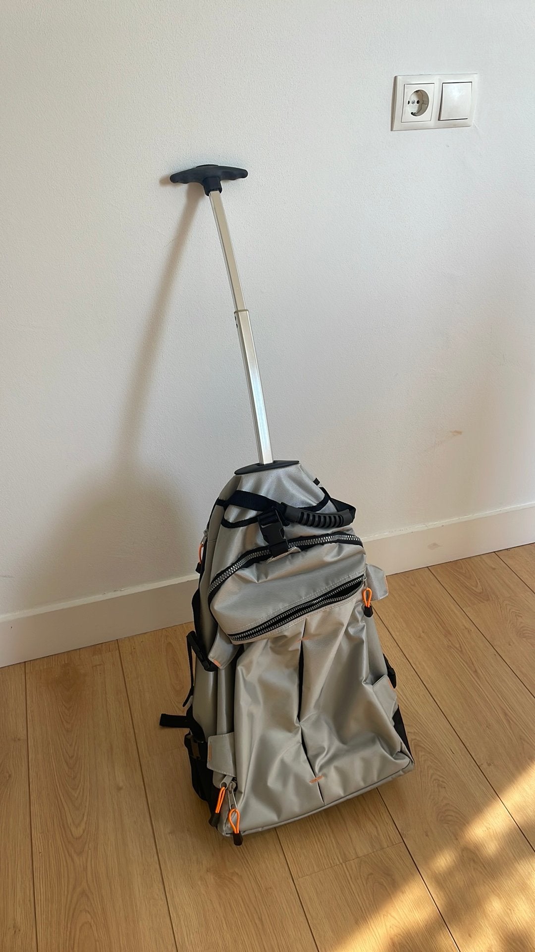 Rugzak combi koffertje, Ophalen, 40 tot 60 cm, Wieltjes, 20 tot 30 cm