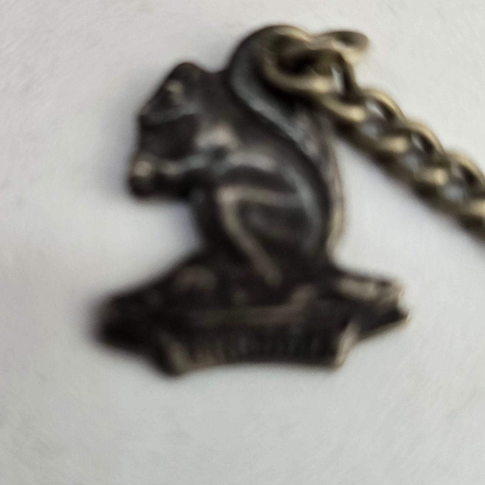Vintage Sleutelhanger Dierenbescherming Eekhoorn, Ophalen of Verzenden, Gebruikt, Dier of Natuur