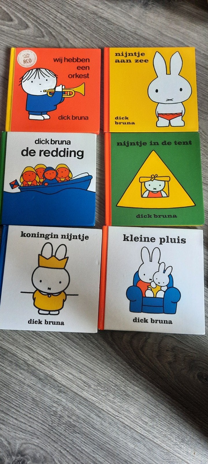 6 Dick bruna boekjes, Ophalen of Verzenden, Gelezen, Dick Bruna