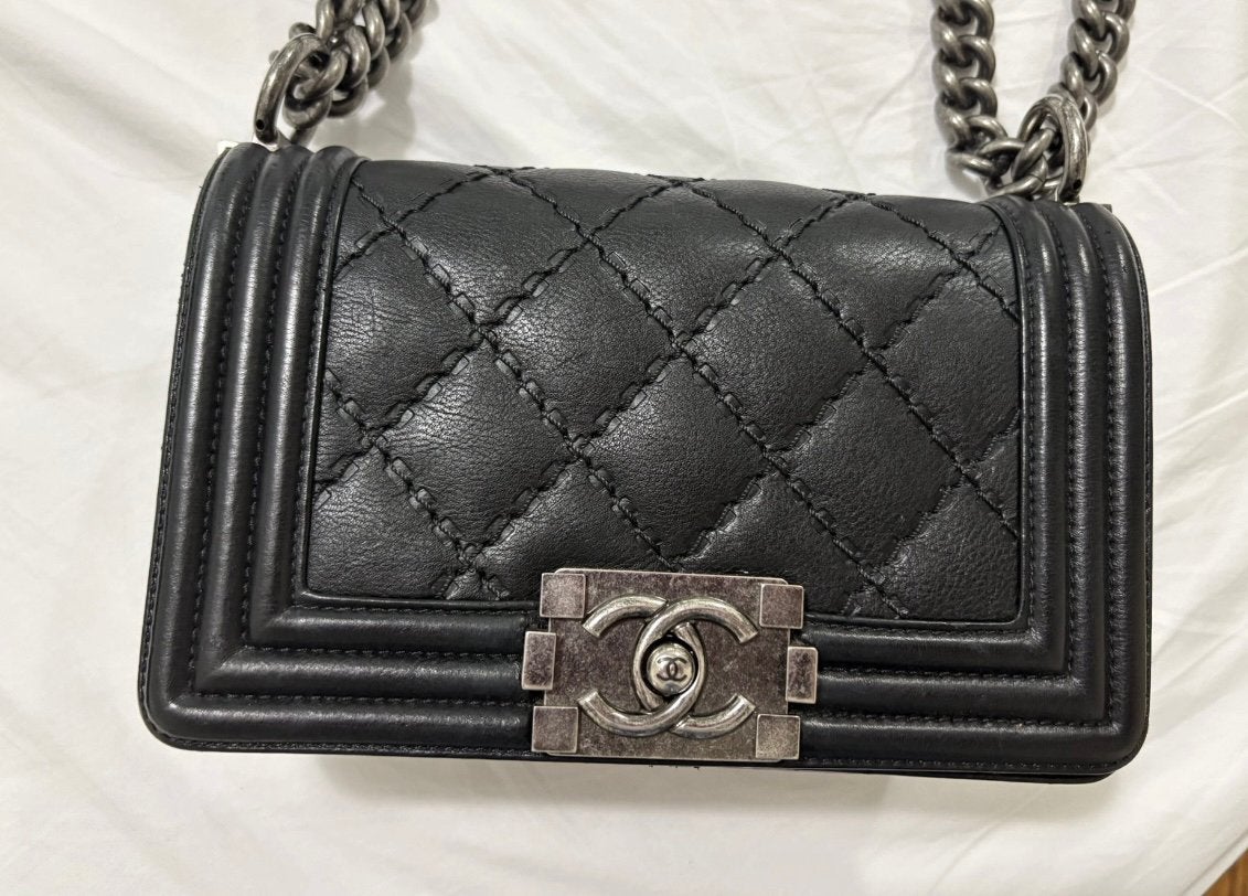 Chanel boy bag small, Sieraden, Tassen en Uiterlijk, Tassen | Damestassen, Ophalen of Verzenden, Zo goed als nieuw, Zwart, Schoudertasje