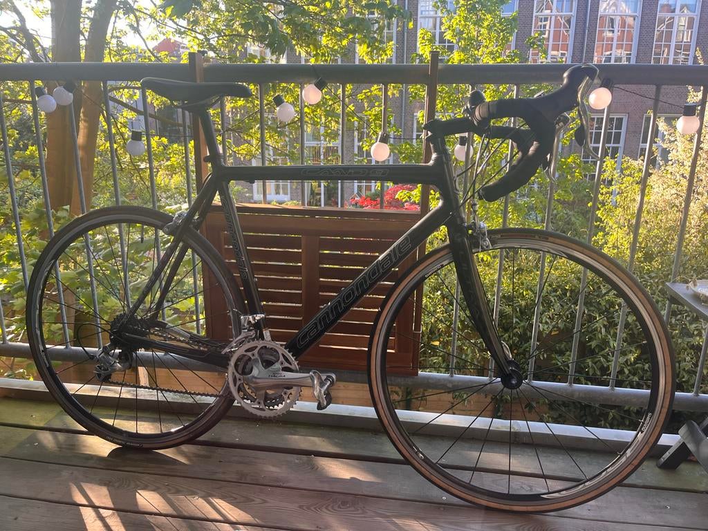 Racefiets cannondale caad 9, Fietsen en Brommers, Fietsen | Racefietsen, Gebruikt, Velgrem, Aluminium, Meer dan 20 versnellingen