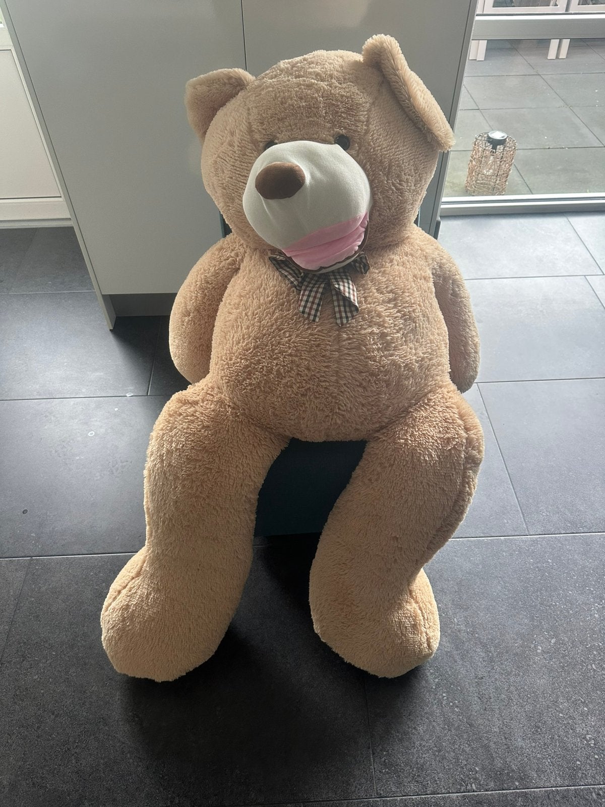 Grote knuffel beer 160 cm, Kinderen en Baby's, Speelgoed | Knuffels en Pluche, Ophalen, Zo goed als nieuw, Beer
