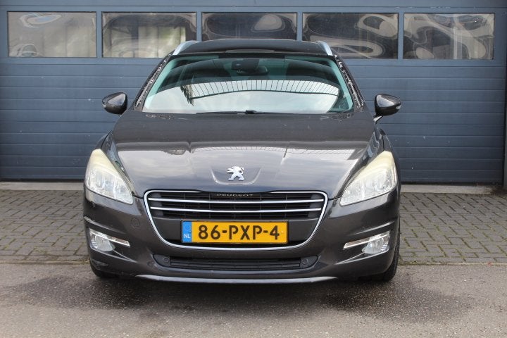 Peugeot 508 SW 1.6 THP Blue Lease Executive Leder, Panoramad, Auto's, Voorwielaandrijving, 15 km/l, Zwart, Handgeschakeld