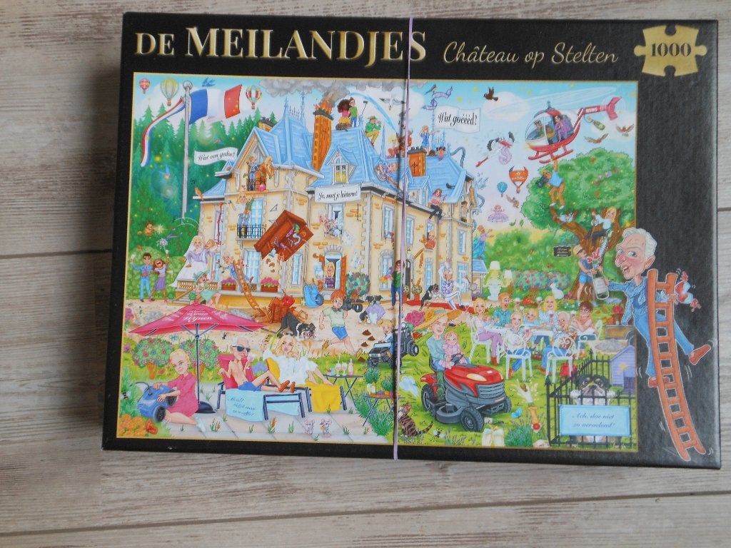 MEILAND puzzel. 1000 stukjes., Ophalen of Verzenden, 500 t/m 1500 stukjes, Zo goed als nieuw, Legpuzzel