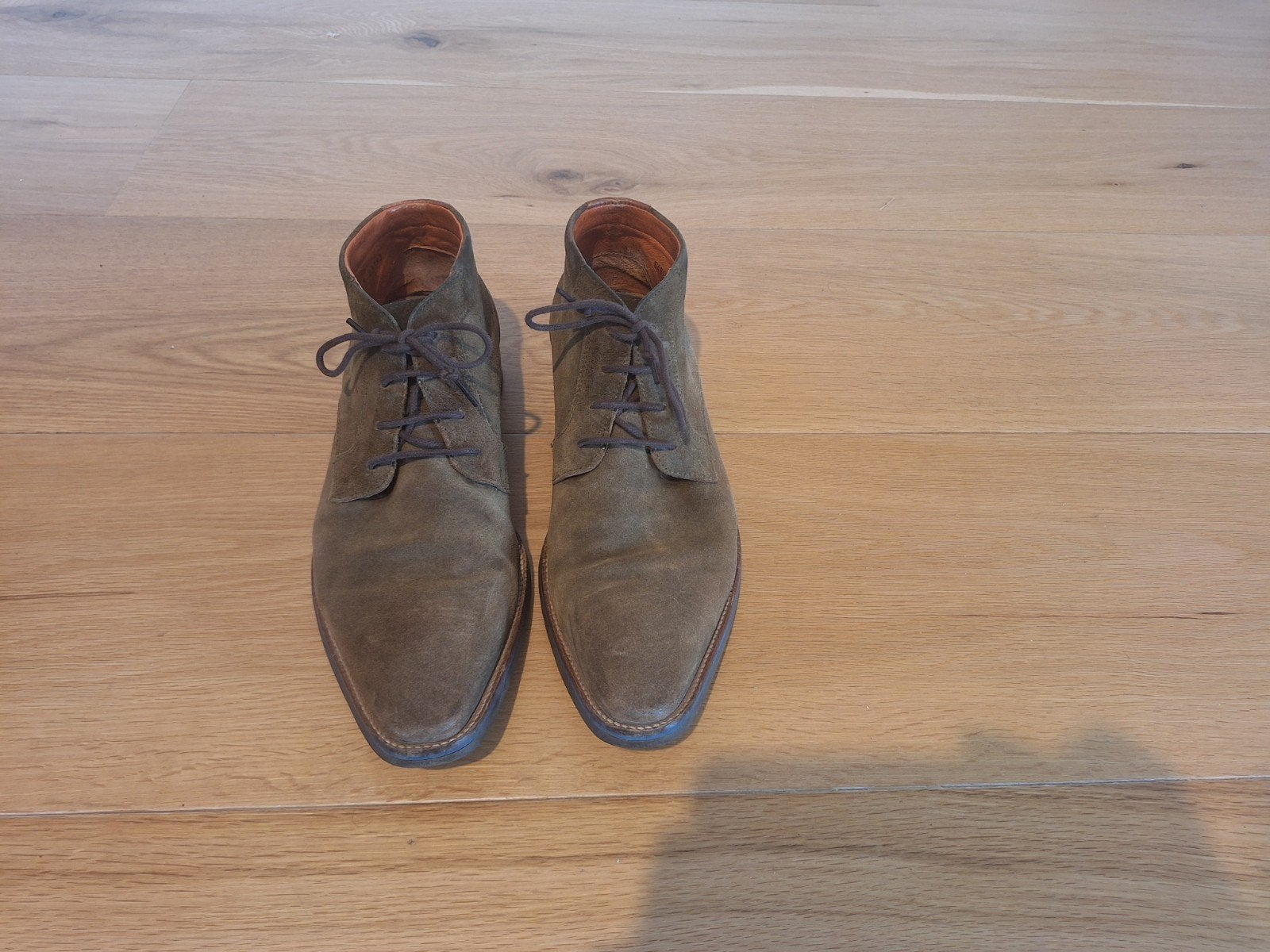 Mooie van lier schoenen maat 41, Ophalen of Verzenden, Zo goed als nieuw, Poppenhuis