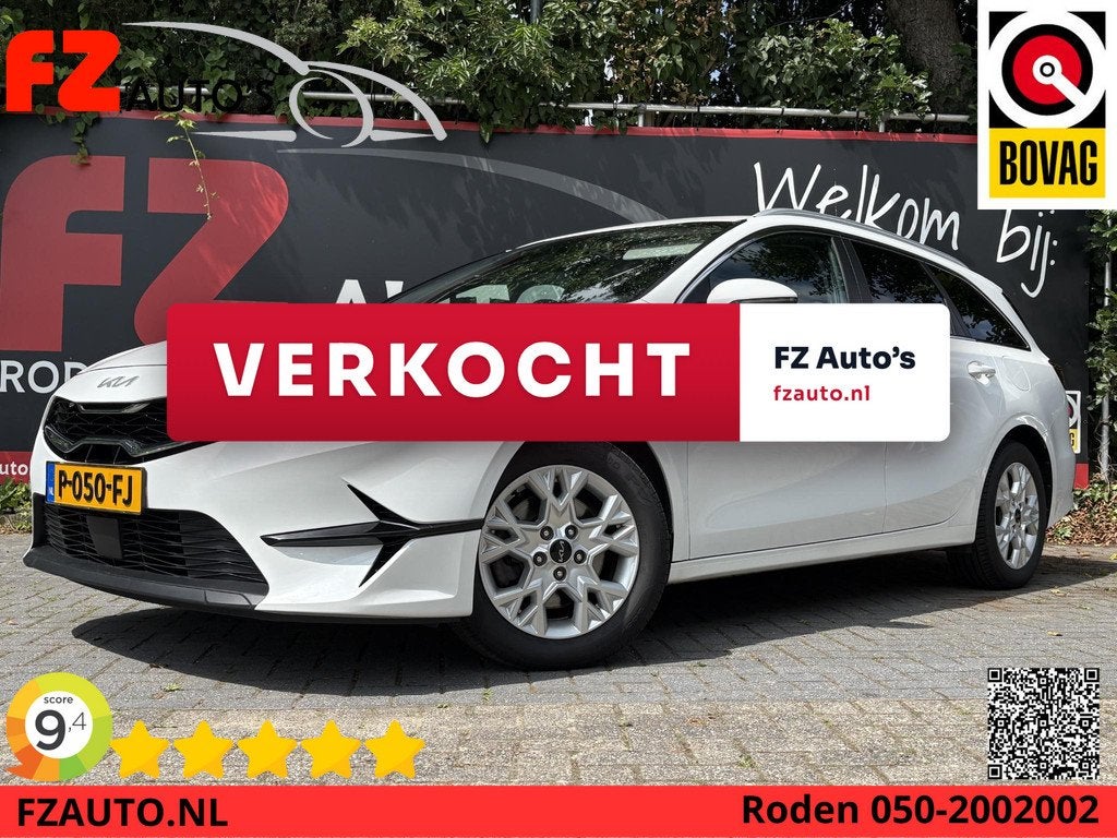 Kia Ceed Sportswagon 1.0 T-GDi MHEV DynamicPlusLine - Automa, Auto's, Kia, Gebruikt, Euro 6, 1309 kg, Leder en Stof