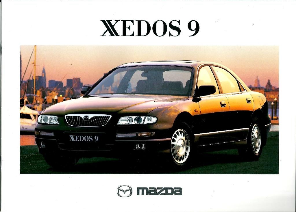 Brochure Xedos 9 1998, Ophalen of Verzenden, Gelezen, Overige merken