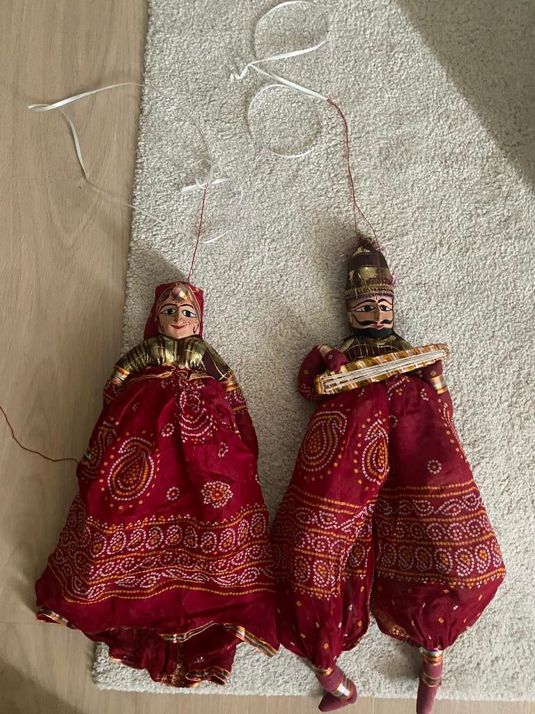 Poppen Rajasthan India, Ophalen of Verzenden, Zo goed als nieuw