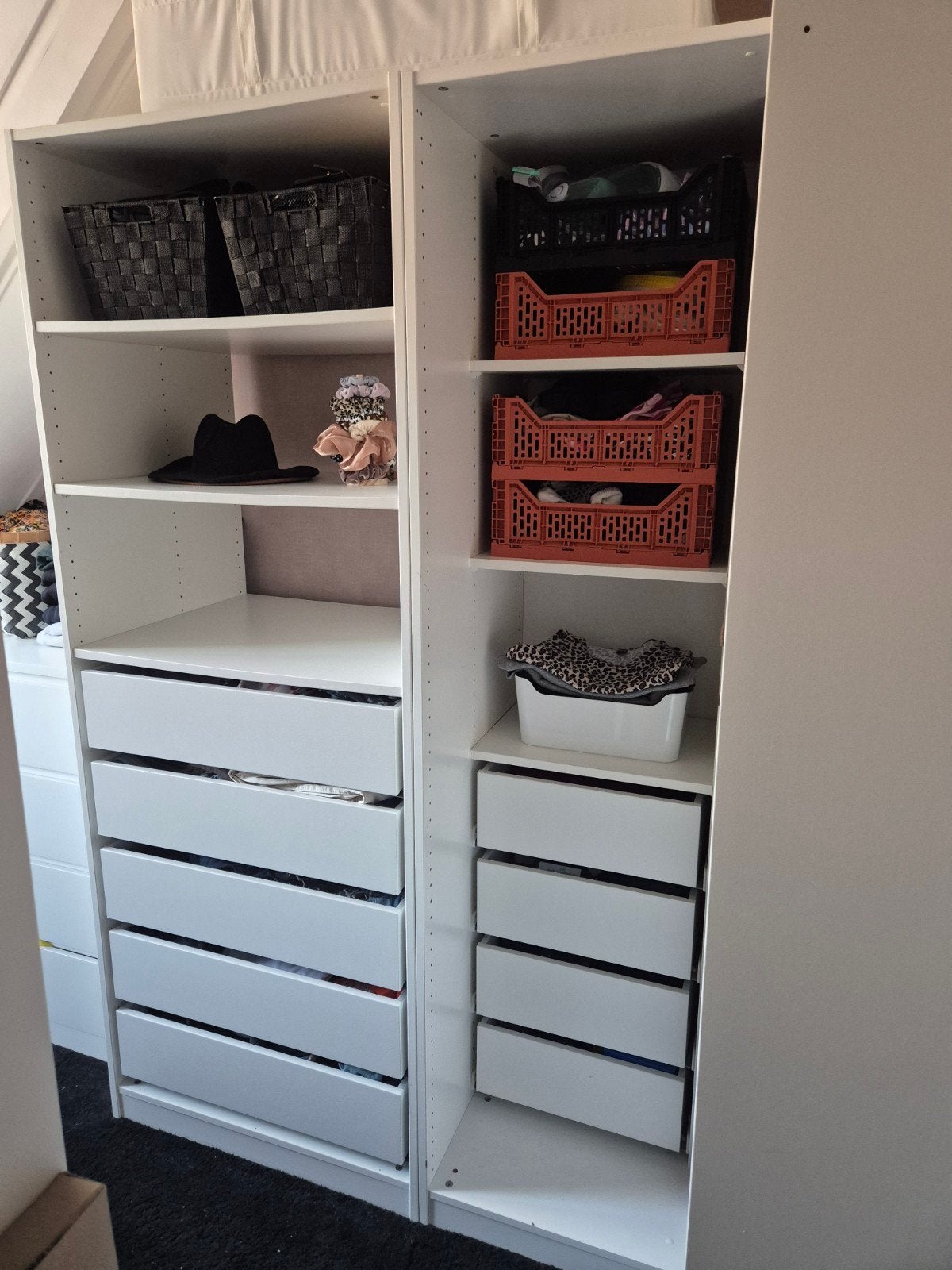 Complete PAX kasten met inrichting 4x, Ophalen, Gebruikt, 50 tot 75 cm, 200 cm of meer