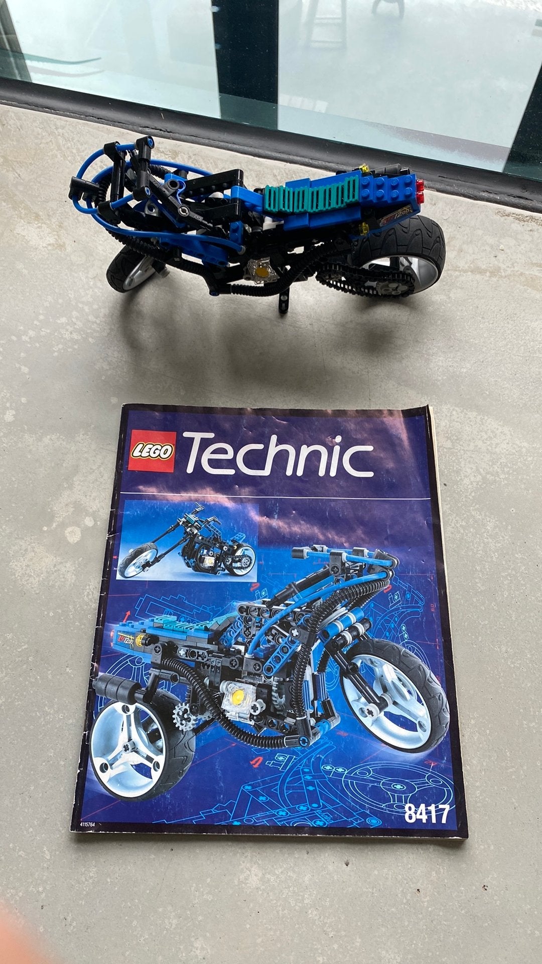 Lego 8417 Technic Racer / Chopper, Ophalen of Verzenden, Zo goed als nieuw