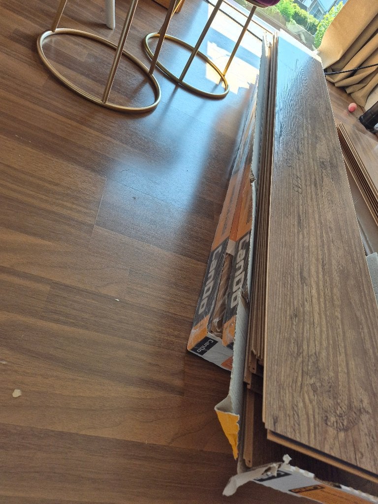 Laminaat route des vins noir, Ophalen, 50 tot 150 cm, Nieuw, 5 tot 10 m²