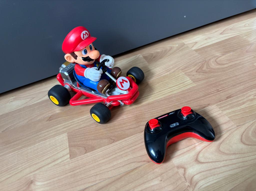 Werkende Carrera RC Mario Kart - Bestuurbare Auto, Ophalen of Verzenden, Zo goed als nieuw, Afstandsbediening