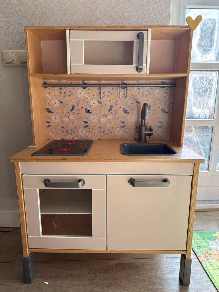 Ikea speelkeuken gepimt, Ophalen, Gebruikt, Hout, Speelkeuken