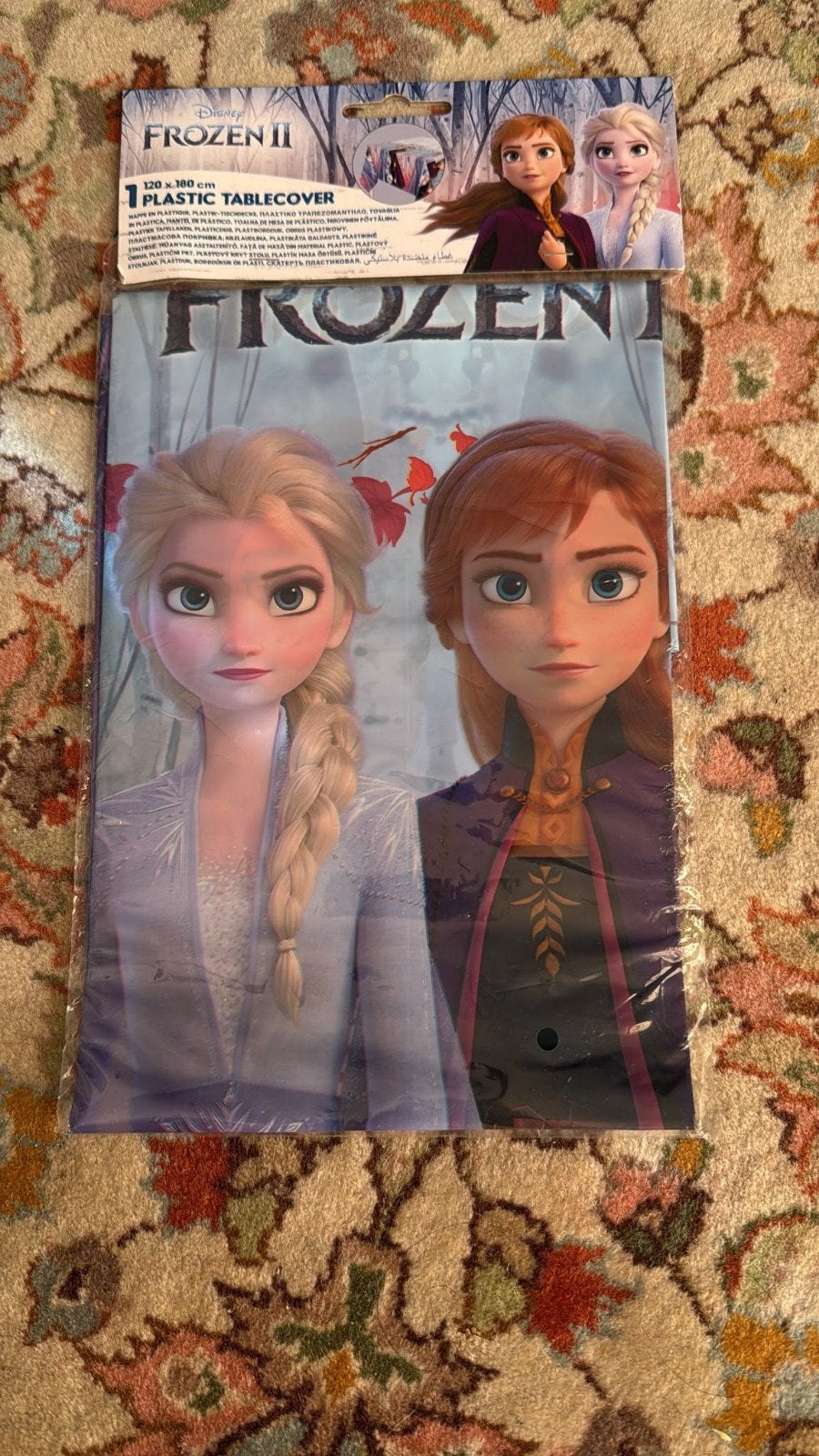 Nieuw Disney Frozen 2 Tafelkleed 180x120 cm, Ophalen of Verzenden, Nieuw, Rechthoek