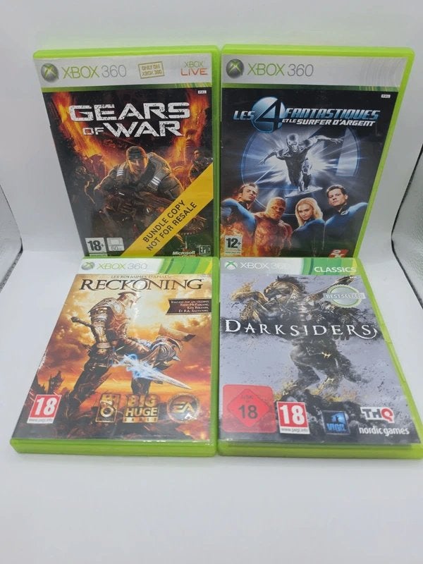 Xbox 360 Games Set – Gears of War Darksiders Reckoning, Gebruikt, Vanaf 18 jaar, Ophalen of Verzenden, Microsoft Corporation One Microsoft Way Redmond, WA 98052-6399 United States of America (Verenigde Staten) 📞 Telefoon: +1 425-882-8080 support@microsoft.com