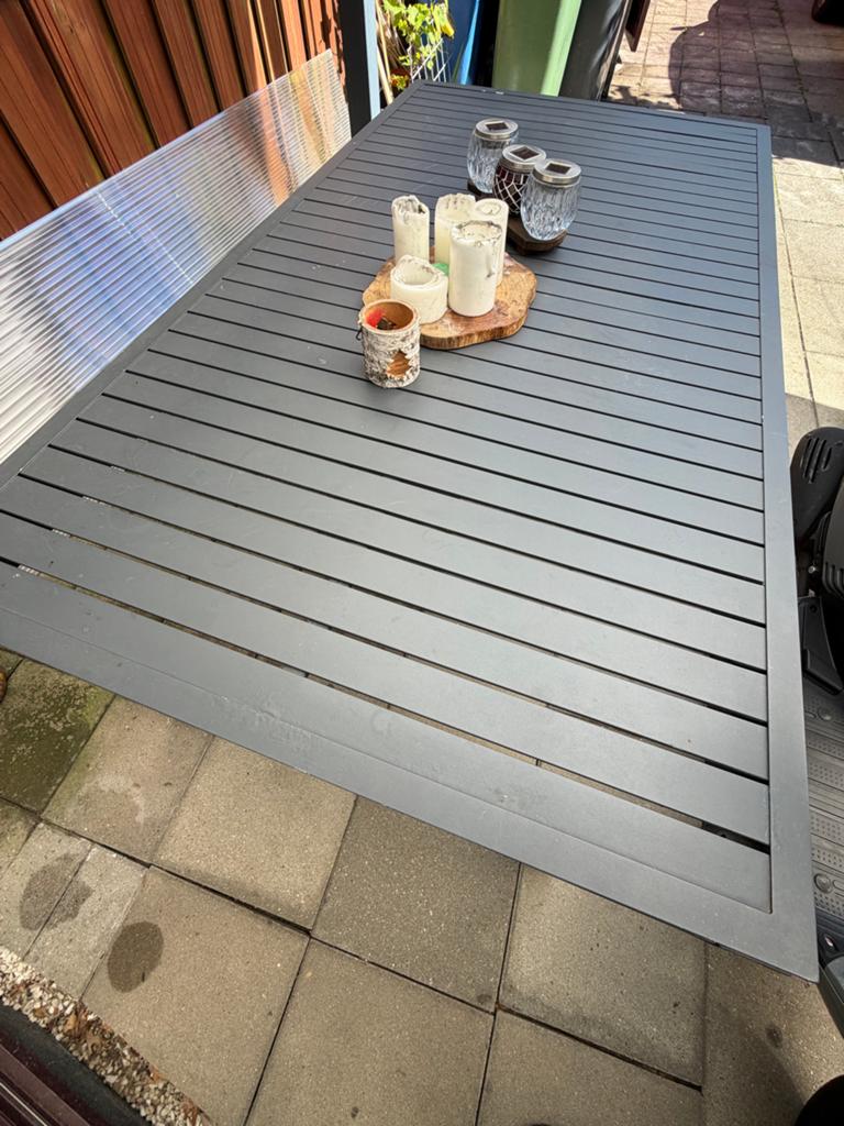 Life Style Garden Furniture tuintafel, Tuin en Terras, Tuintafels, Ophalen, Zo goed als nieuw, Rechthoekig, Aluminium