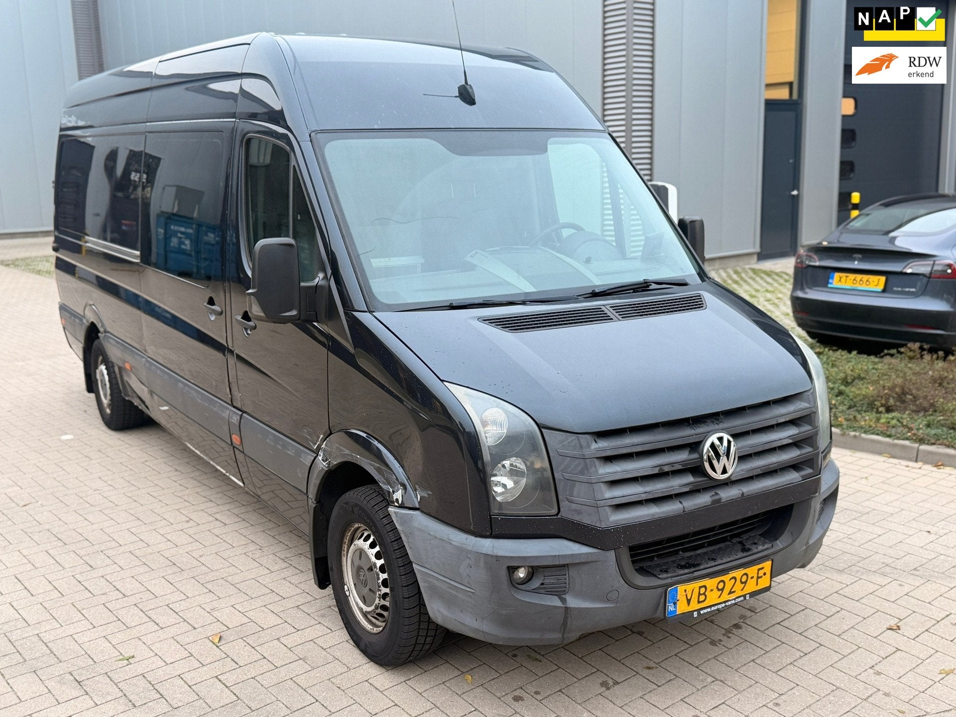 Volkswagen Crafter 50 2.5 TDI L3H2, Auto's, Automaat, Euro 5, Gebruikt, Verwarmde buitenspiegels